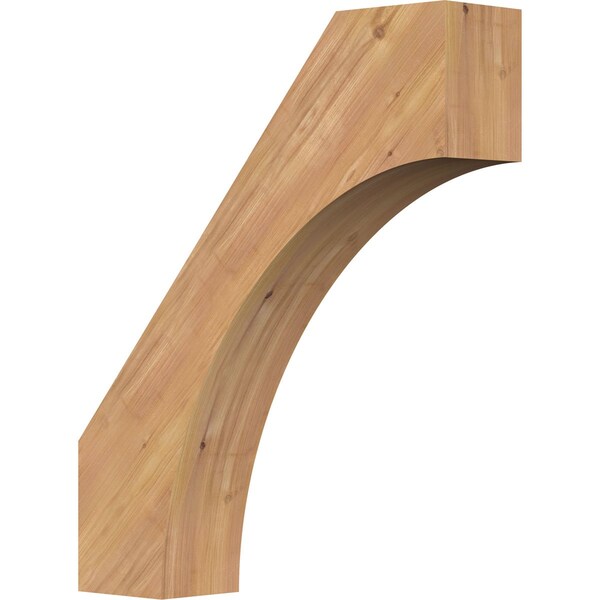 Ekena Millwork 5 1/2"W x 24"D x 28"H Westlake Smooth Knee Brace, Western Red Cedar BRC06X24X28WTL00SWR - main